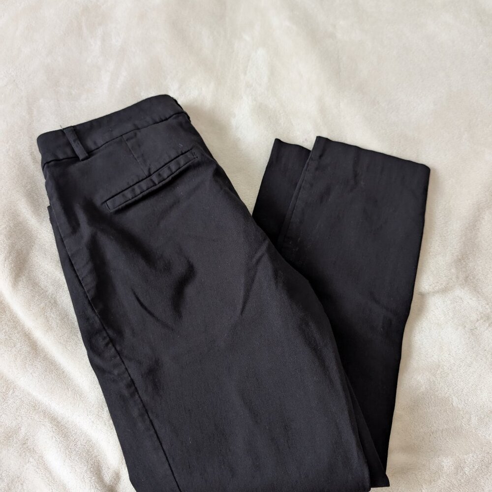 3/$30 Black work pant ankle length - Picture 5 of 6